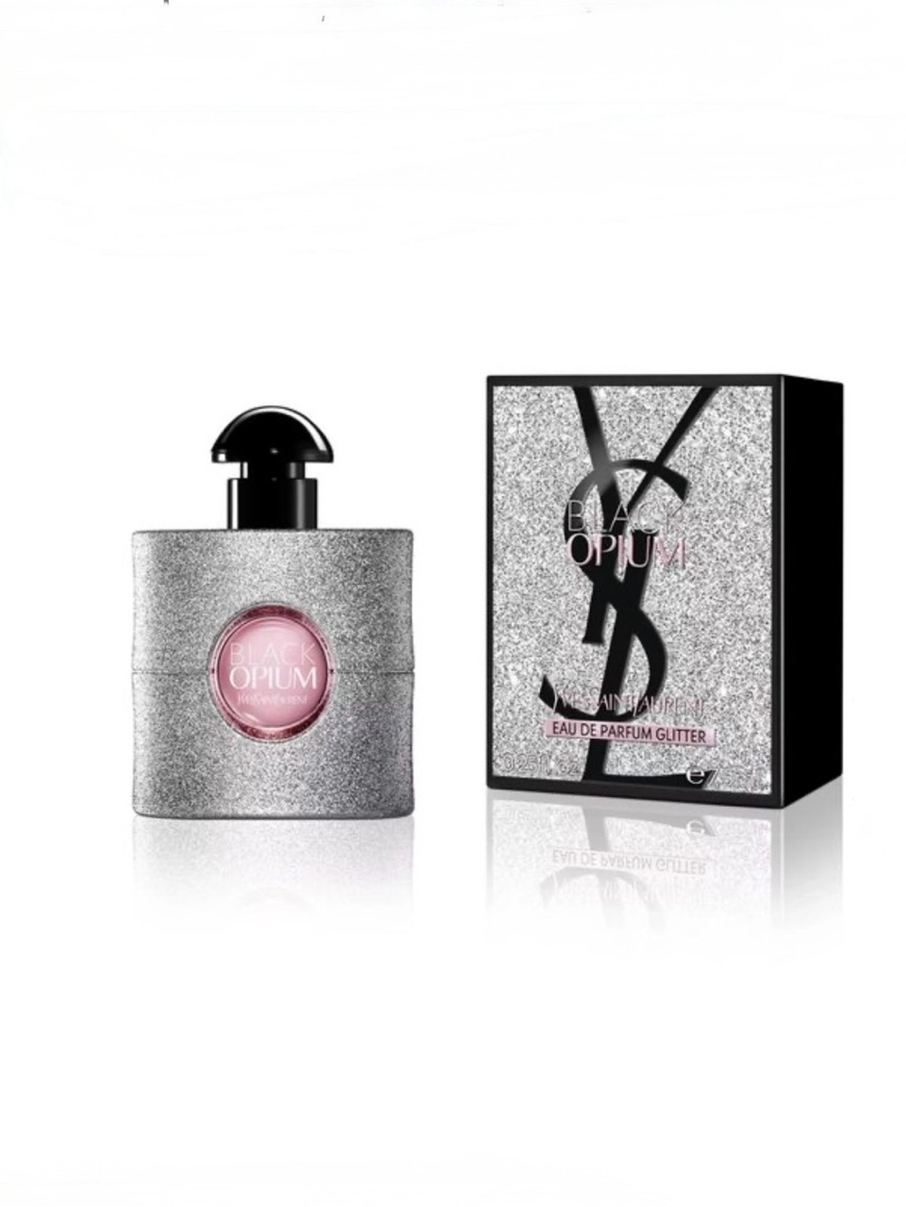NEW YSL Yves Saint Laurent Black Opium E P Glitter Collectible Mini Travel Scent